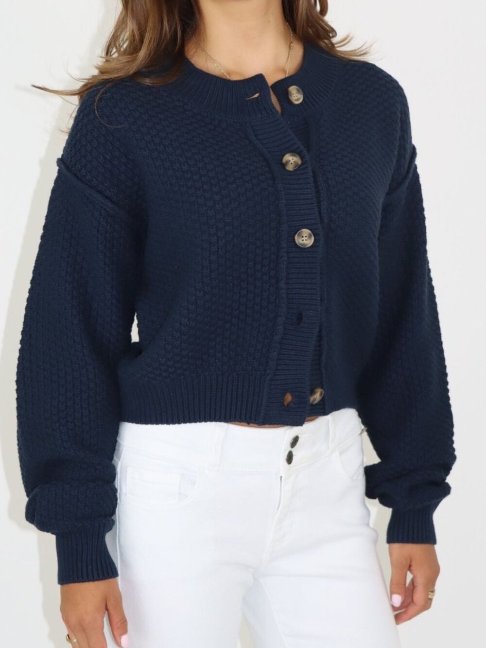 Free People Lila Crop Cardigan